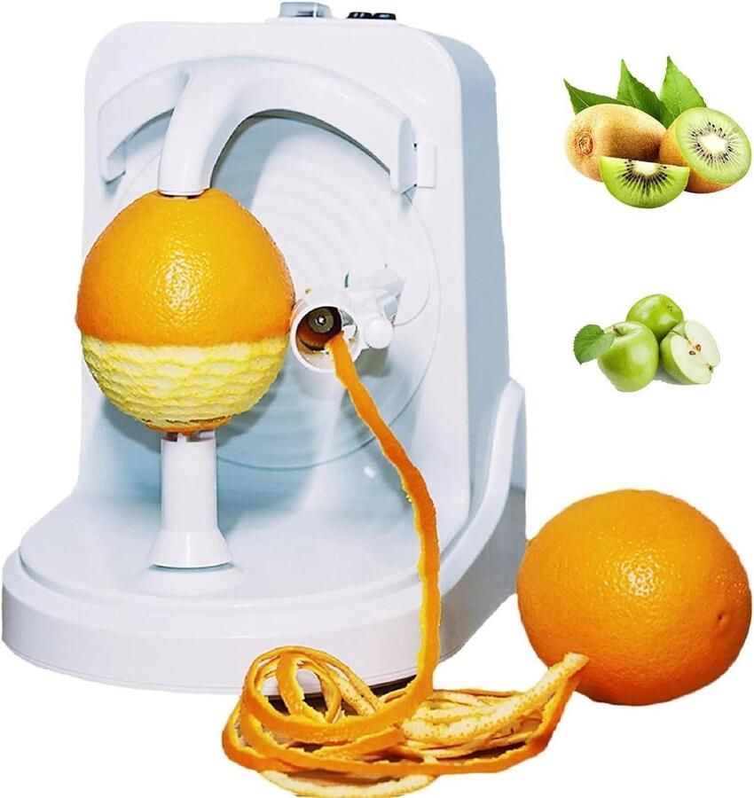 Automatische schilmachine Elektrische schiller Snel fruit schillen Verstelbaar multifunctioneel 9 x 7 x 10 inch