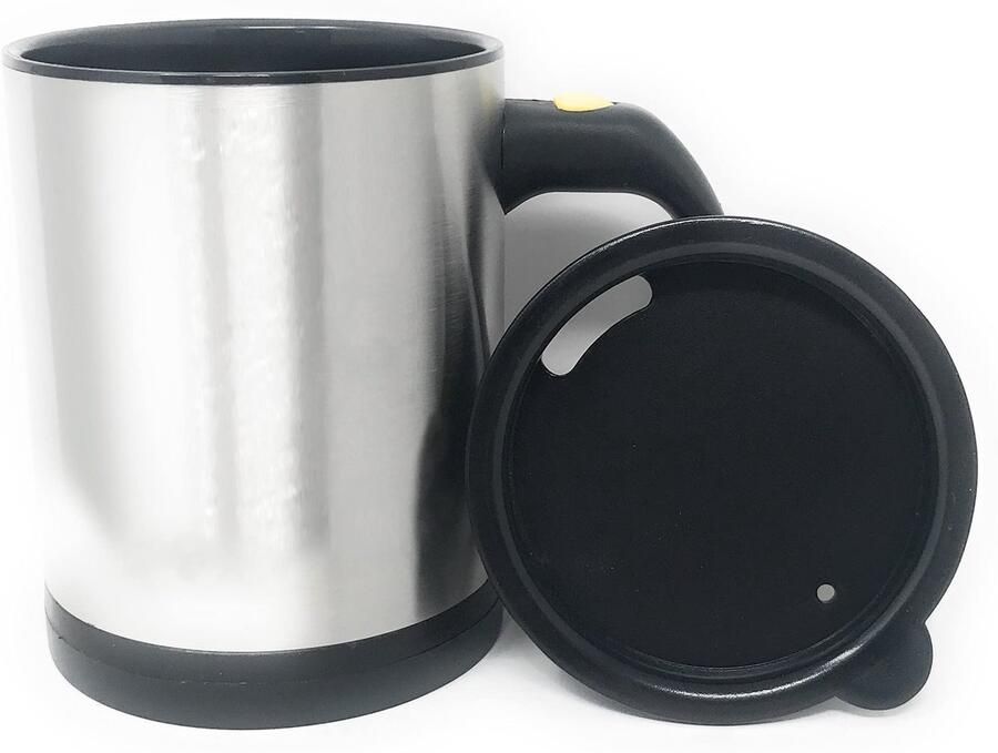 Automatische thermobekers 350 ml 2 elektrische glazen warmhoudfunctie ideaal voor onderweg ShopVlot