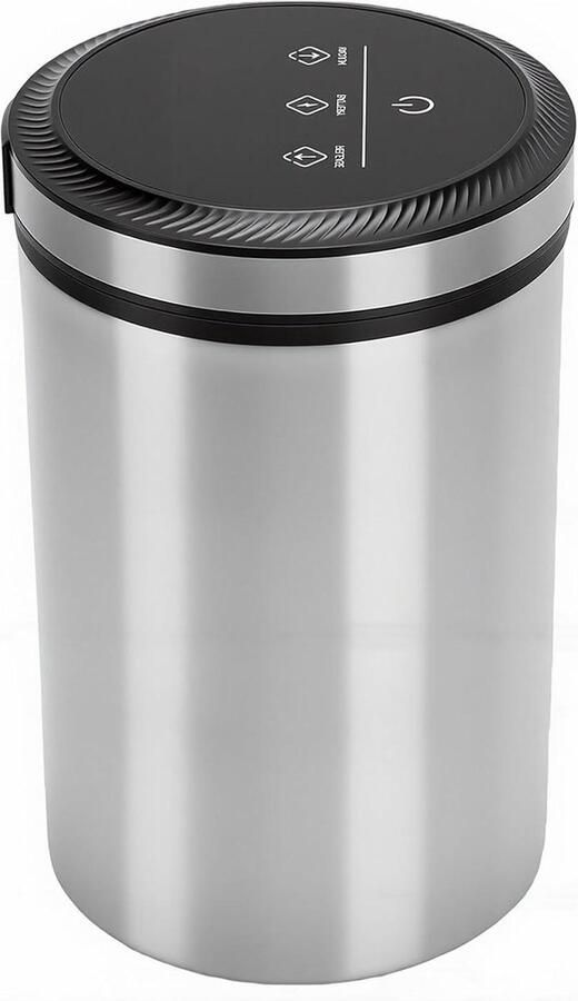 Automatische Vacuüm Koffiebus Luchtdichte Voedselcontainer Voedsel Vers Houden Digitaal Display 25.5L x 15W x 15H cm