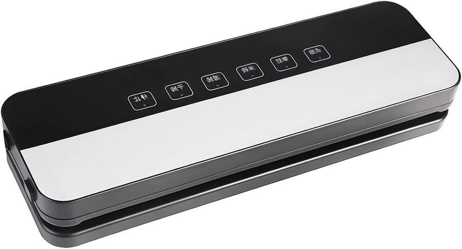 Automatische Voedselsealer Vacuüm Machine Voedsel Conserveren Verlengde Afdichtstrip 35 cm Zwart Wit