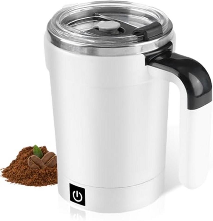 Automatische Zelfroerende Mok met Deksel en Oplaadbaar