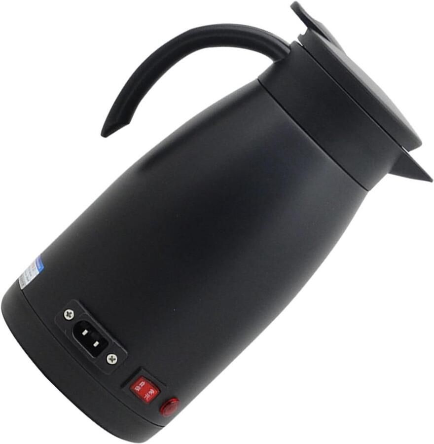 Automotive Waterkoker Auto Waterkoker Onderweg Warme Dranken Snelle Verwarming 680ml Zwart