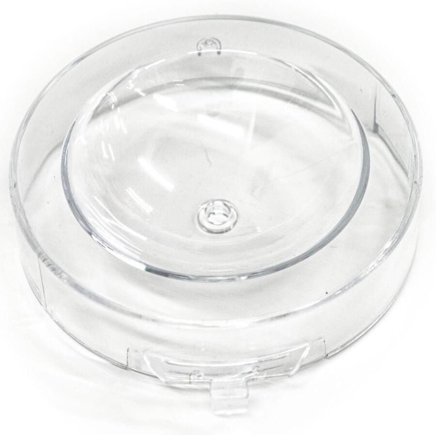 Baby Chef Deksel Keukenmachine Onderdeel Voedsel Bereiden Lekvrije Sluiting 9.7 x 9.7 cm Zwart - Foto 1