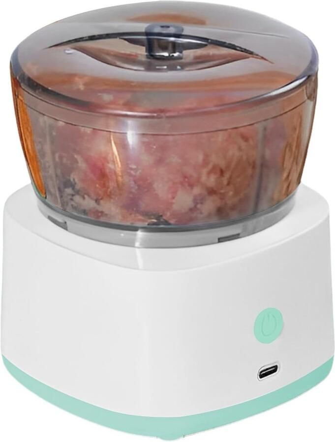 Babyvoedselverwerker Antislip draadloze elektrische voedselhakker RVS keukenbenodigdheden multifunctionele voedselverwerkers voor babyvoeding vlees groenten