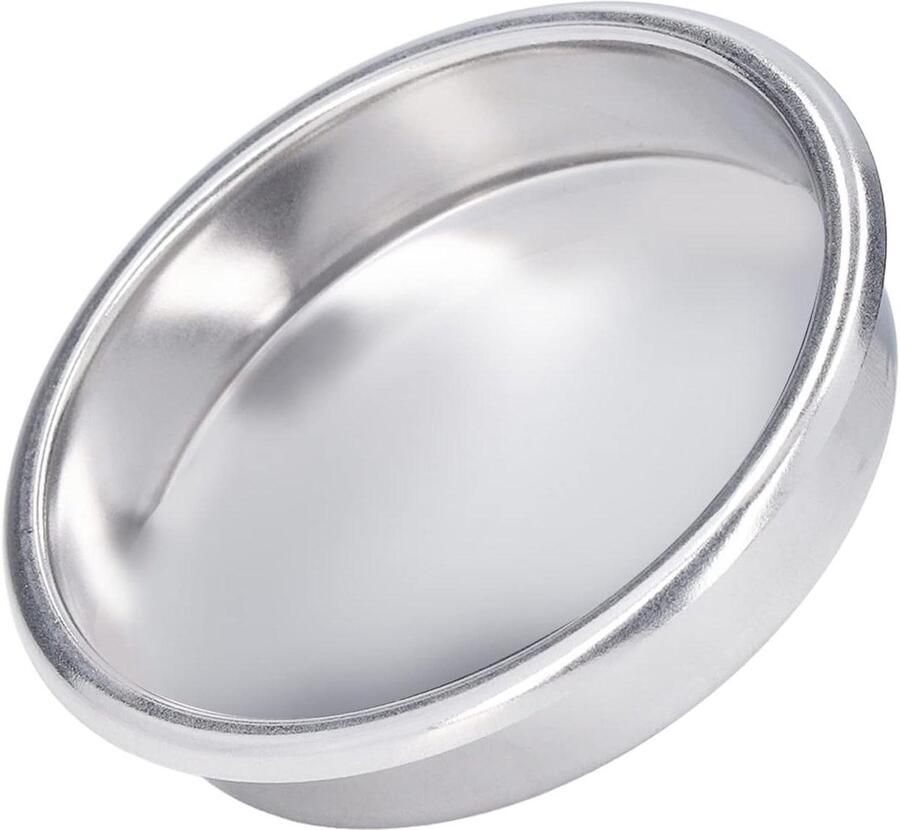 Backflush Schijf Reinigingsinzet Koffiemachine Onderhoud Roestvrij Staal 58 mm Zilver