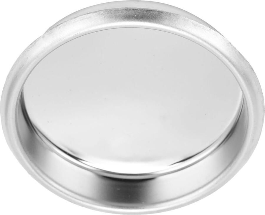 Backflush Schijf Reinigingsschijf Koffiemachine Onderhoud Roestvrij Staal 54 mm Zilver