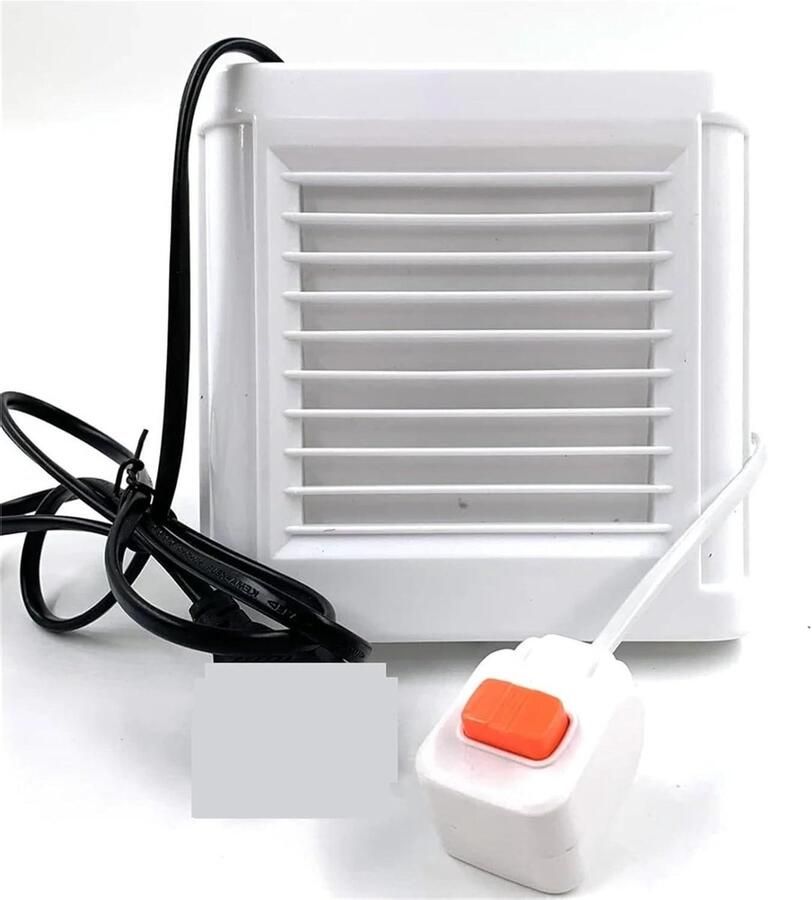 Badkamer Afzuigkap Afzuigventilator Keuken Frisse Lucht Stille Werking 6 inch Wit