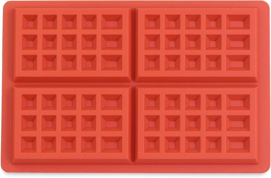 Bak Siliconen Rechthoekige Wafels Pan Cake Bakvorm Siliconen Wafelijzer Anti-aanbak Bakvormen