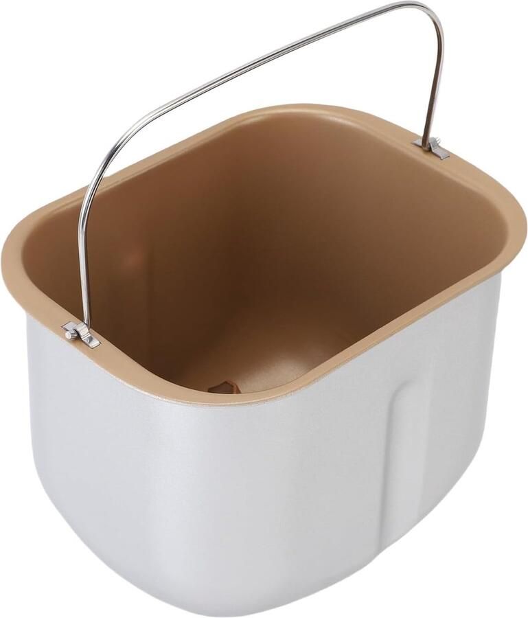 Bakblik Broodmachine Baking Bucket Brood Bakken Antiaanbaklaag Niet gespecificeerd Zilverkleurig
