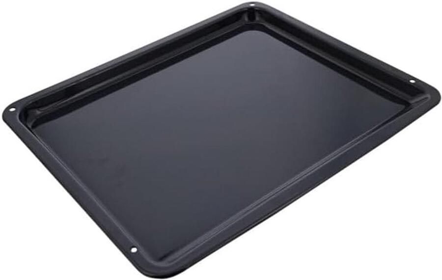 Bakblik Geëmailleerd Bakplaat Oven Bakken en Braden Antiaanbaklaag Metaal 425x360 mm Grijs Blauw