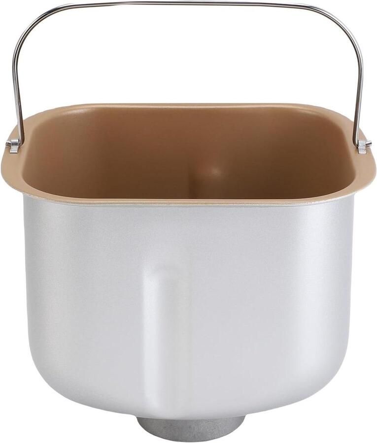 Bakemmer Broodmachine Broodpan Maker Brood Bakken Antiaanbaklaag 22x21x19 cm Zwart