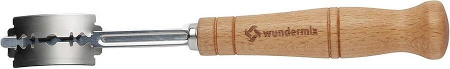 Bakermes voor Brood en Deeg Hoogwaardig Deegmes met Houten Handvat en Dubbelzijdig Lemmet Perfect voor Zelfgebakken Brood