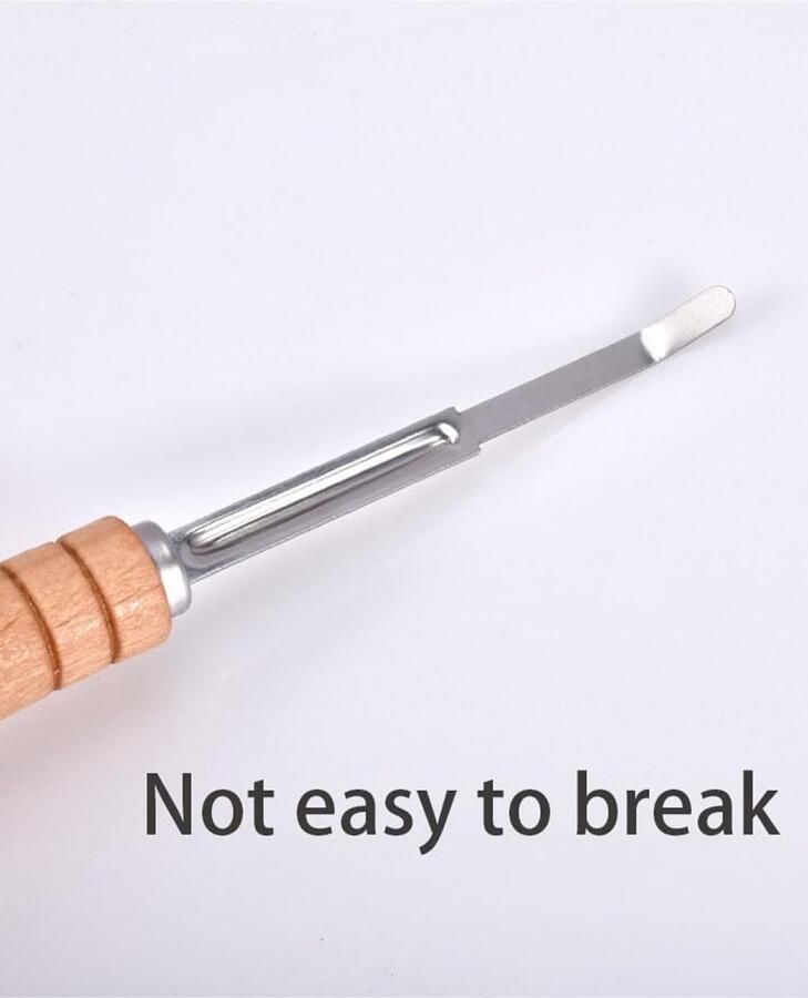 Bakkersmes en Pastaseerapparaat met Lange Handgreep en 10 Messen - Foto 2