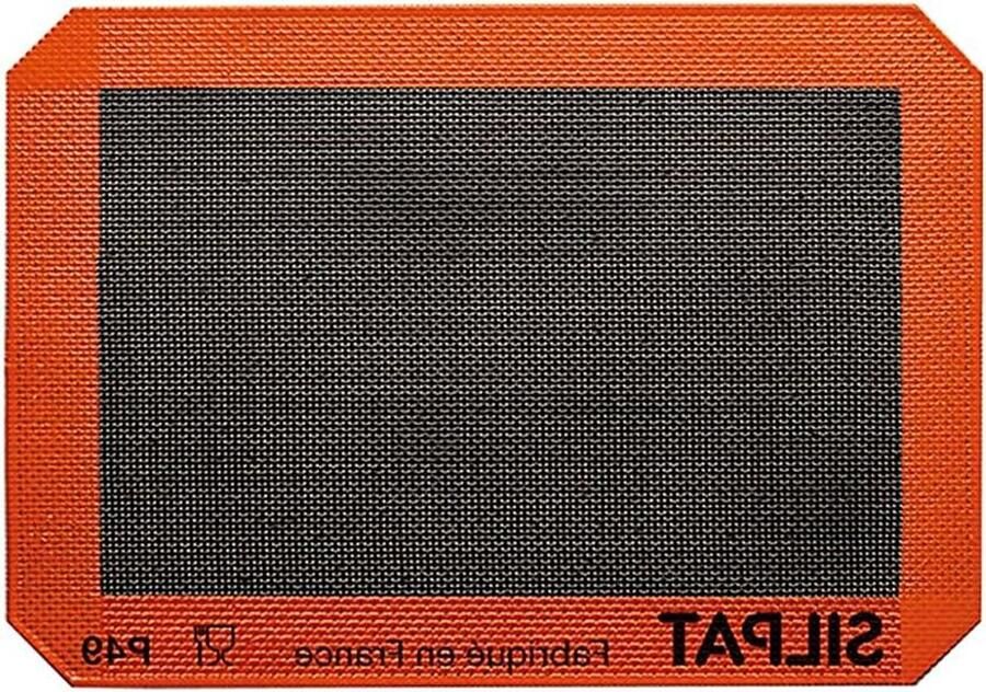 Bakmat Brood Bakplaat Brood Bakken Antiaanbaklaag Kwart Maat Oranje
