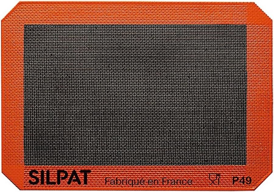 Bakmat Brood Bakplaat Mat Brood Bakken Antiaanbaklaag 21 x 35 cm Oranje