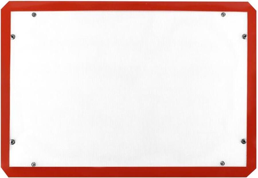 Bakmat Siliconen Antislip Pad Oven Bakken Antiaanbaklaag 42 x 30 cm Grijs