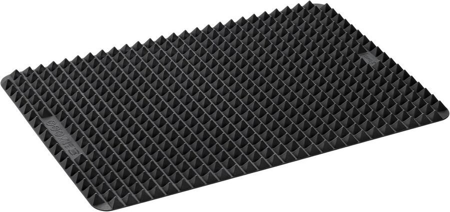 Bakmat Siliconen Bakplaat Mat Bakken en Braden BPA-vrij Meeldauwbestendig 41 x 29 cm Zwart