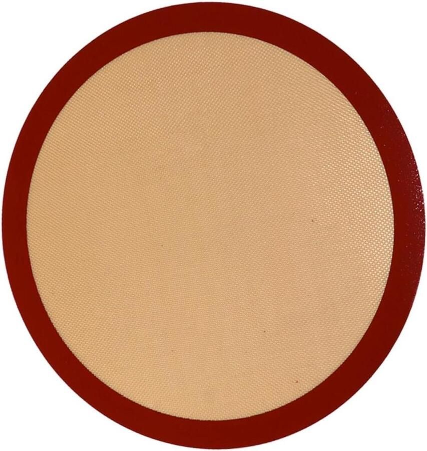 Bakonderlegger Siliconen Ovenmat Grillmat Bakken en Grillen Herbruikbaar Anti-aanbak 32x32 cm Meerkleurig - Foto 1