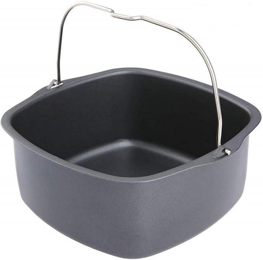 Cake Barrel en Bakvorm voor Airfryer Antiaanbak Accessoires 8 inch