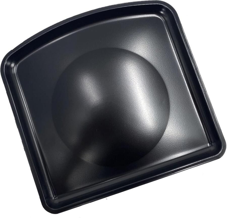 Bakplaat Airfryer Lade Accessoire Vet Opvangen Roestvrij Staal 25.6 cm Zilver
