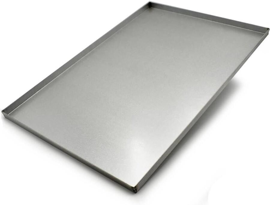 Bakplaat aluminium Bakken in oven Professionele kwaliteit 60 x 40 x 3 cm Aluminium