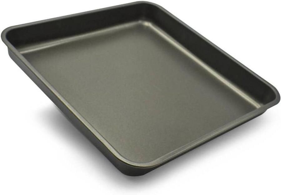 Bakplaat Aluminium Bakplaat Anti-aanbak Koekjes Bakken Zonder Bakpapier 35 x 35 cm Grijs