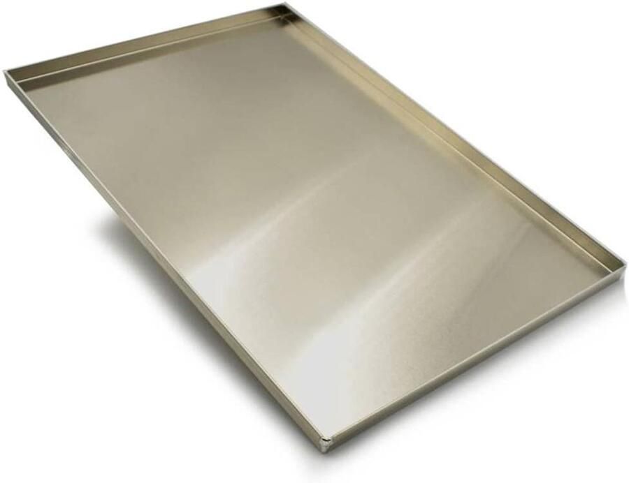 Bakplaat Aluminium Bakplaat Oven Bakken Thuis Gegalvaniseerd Staal 60 x 80 cm Zilver