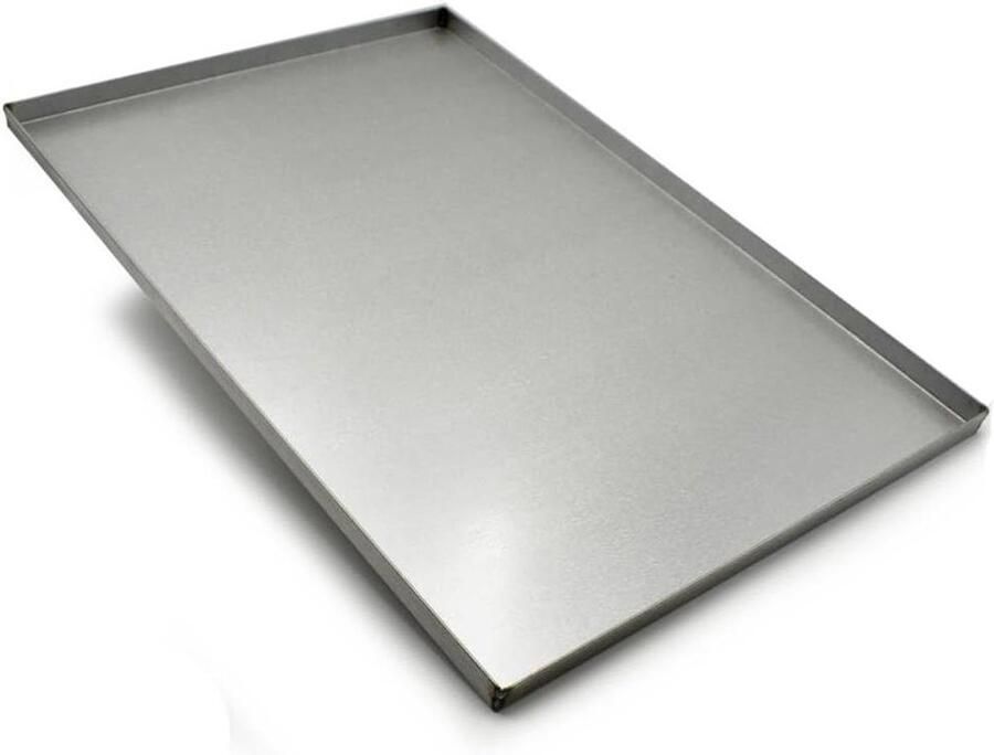 Bakplaat Professionele plaat Bakken en braden Gelaste hoeken 60 x 40 cm Aluminium