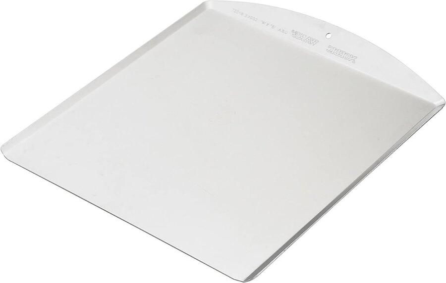 Bakplaat Aluminium Koekjesplaat Bakplaat Gelijkmatig Bakken Superieure Warmtegeleiding 40 x 35.3 cm Zilver