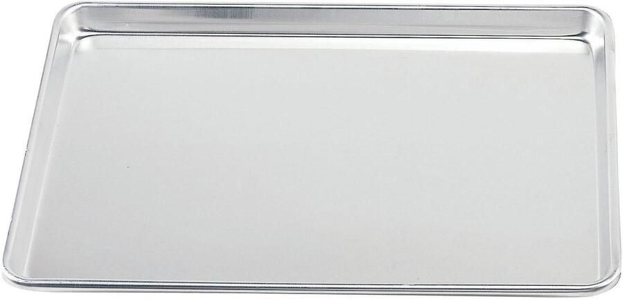 Bakplaat Bakblik Bakken en braden Vaatwasserbestendig 46x33 cm Zilver