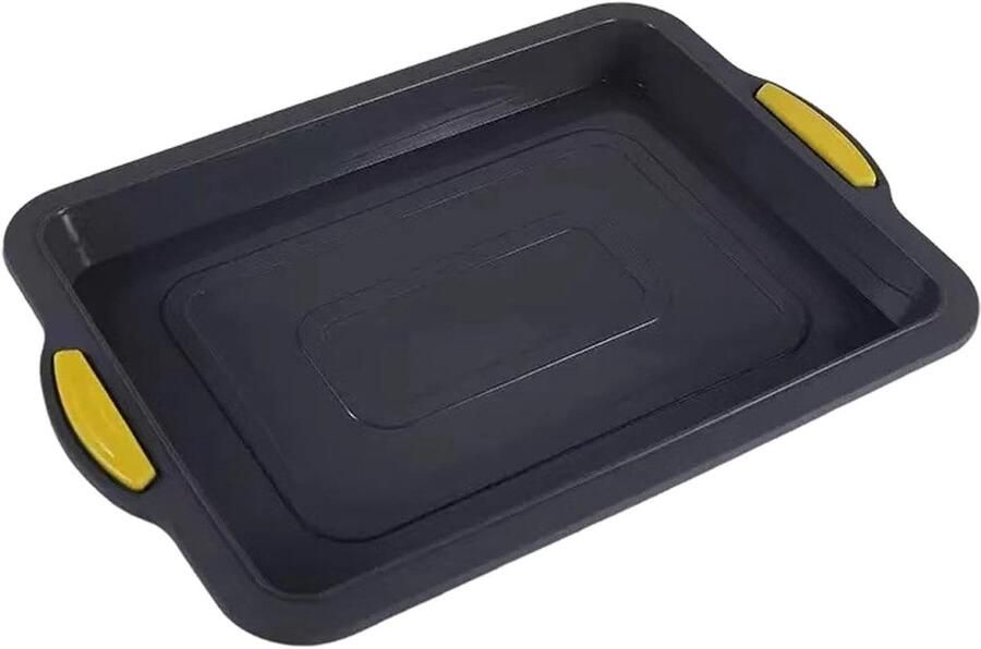 Bakplaat Bakvorm Bakken en braden Antiaanbaklaag 229 x 33 cm Grijs