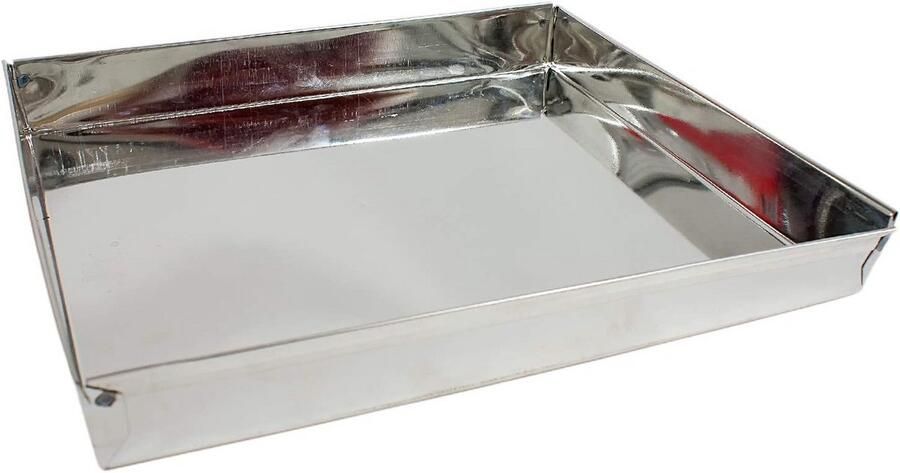 Bakplaat Bakvorm Klassiek bakken Aluminium materiaal 28 x 31 cm Zilver