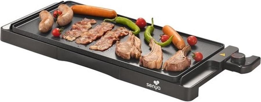 Bakplaat Electrisch Elektrische Grillplaat Tafelgrill met antiaanbaklaag Keukenapparaat