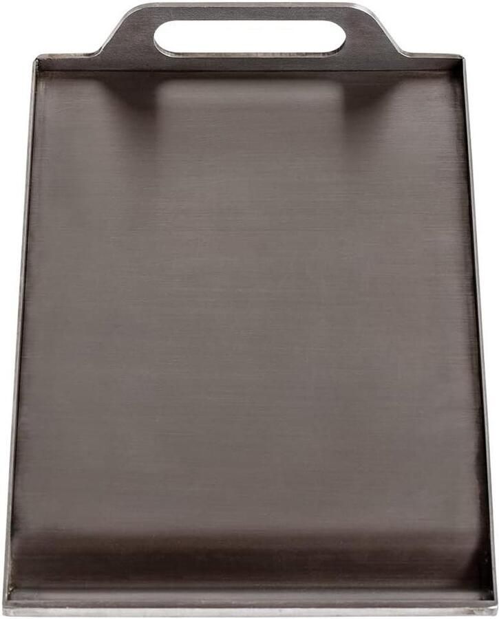 Bakplaat Grillplaat Gezond Koken Roestvrij Staal 415 x 245 cm Zilver