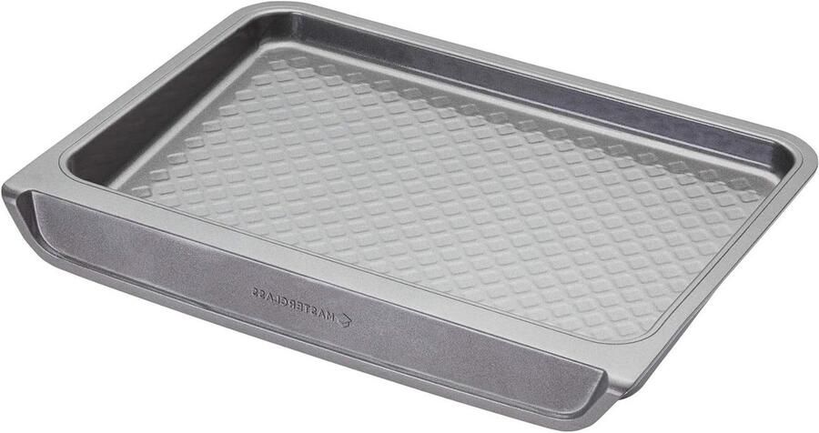 Bakplaat Grillplaat Oven Gebruik Ruimtebesparend Stapelbaar 40.5 x 30.5 cm Grijs