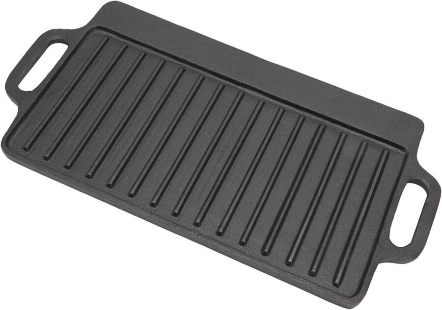 Bakplaat Grillplaat Plancha Thuisbarbecue Keuken Dubbelzijdig Ontwerp 40x20CM
