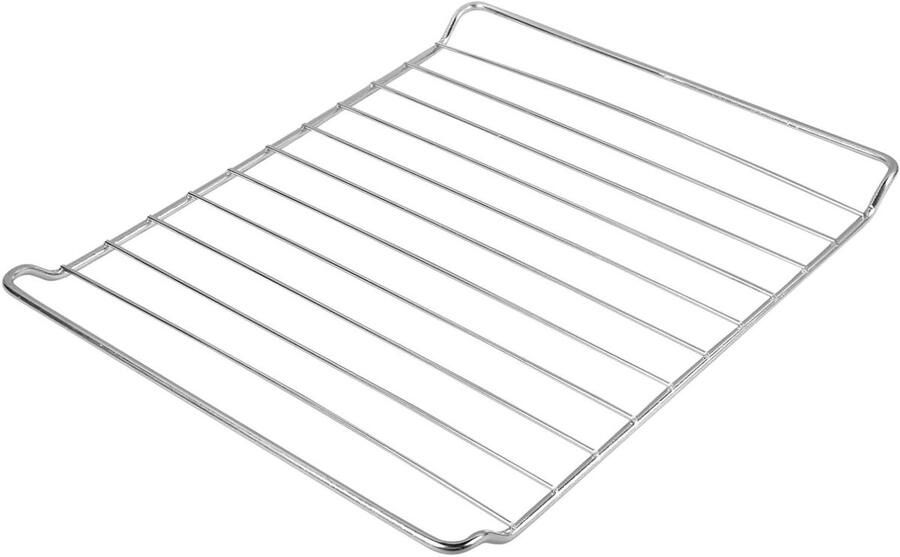 Bakplaat Grillrooster Inklapbaar Bakblik Oven Bakken Koelen Roestvrij Staal 25.8 x 21 cm Zilver