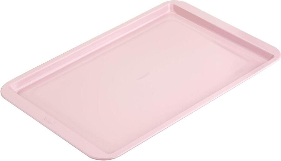 Bakplaat Koekjes Pizza Bakvorm Plaat Bakken Thuis Antiaanbaklaag Stevig 43 x 28 cm Pastelroze
