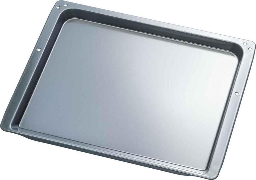 Bakplaat Kookplaat accessoire Bakken in oven Titanium grijs geëmailleerd 1 Pack Grijs