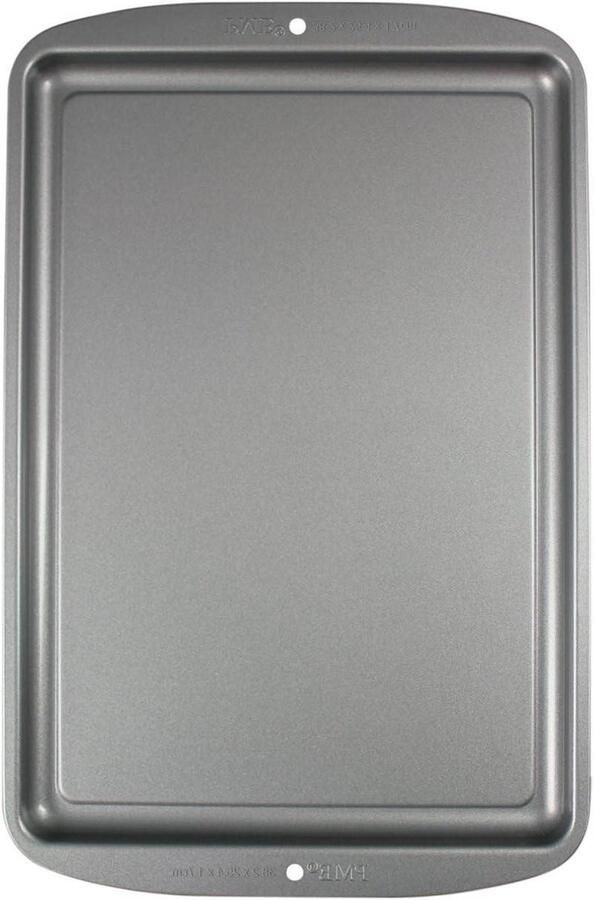 Bakplaat Koolstofstaal Middelgrote bakplaat Koekjes bakken Antiaanbaklaag 38 x 25 cm Zwart