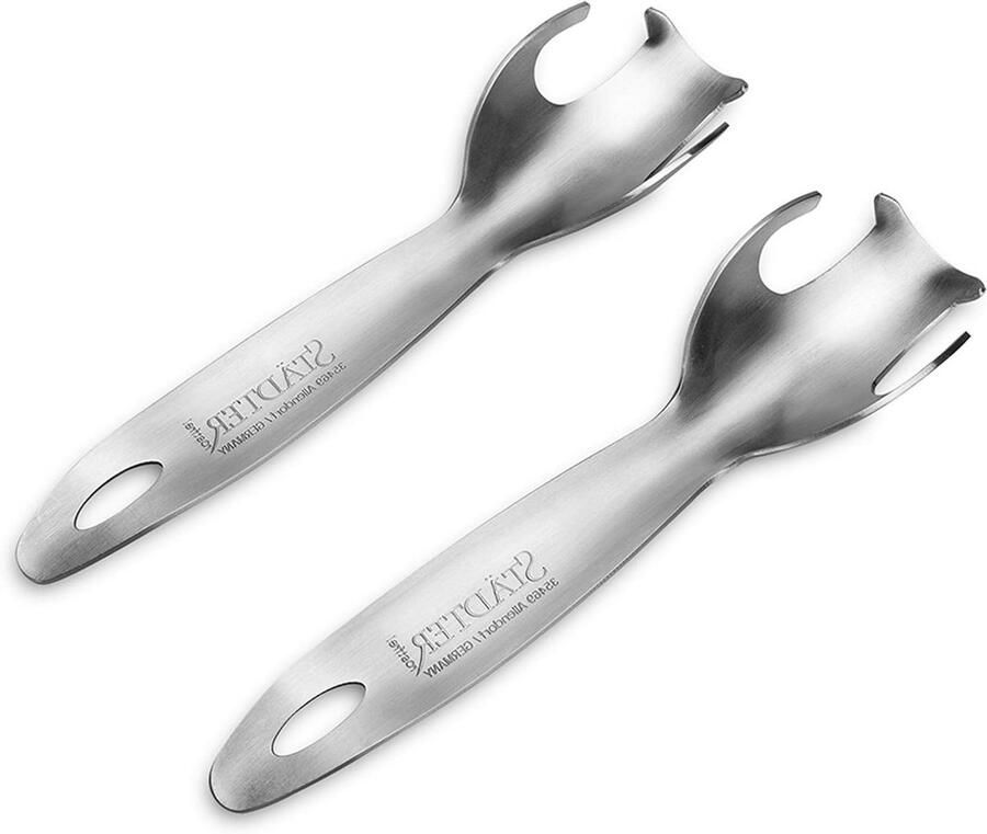 Bakplaat Lifter Oven Tool Veilig Bakken Roestvrij Staal 17.5 x 4.5 cm Zilverkleurig - Foto 1