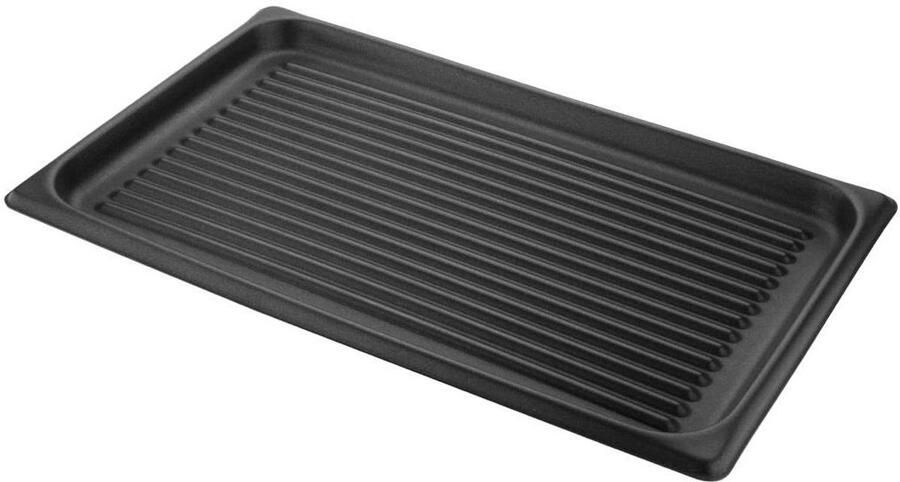 Bakplaat Mat Oven Mat Bakken en Braden Non-stick Rand 32.5 cm Grijs