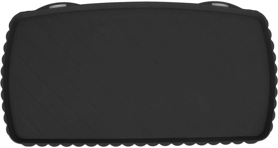 Bakplaat Mat Siliconen Grillhoes Thuis Koken Antiaanbaklaag 30x2 cm Zwart