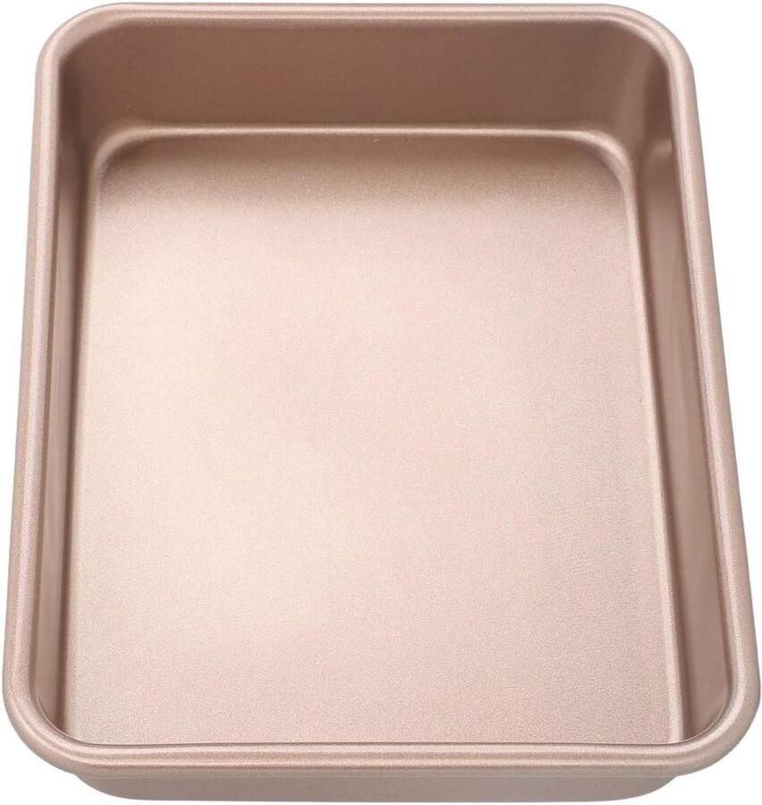 Bakplaat met Antiaanbaklaag Ovenplaat Bakvorm Heerlijke Gebakjes Maken Gelijkmatige Warmteverdeling 36 x 35 x 4 cm