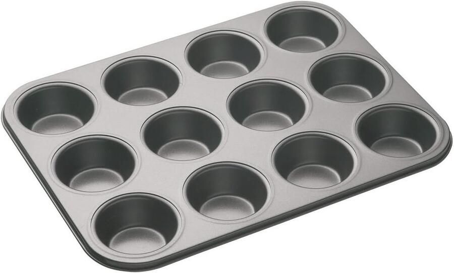 Bakplaat met antiaanbaklaag voor cupcakes en muffins 35 x 27 cm