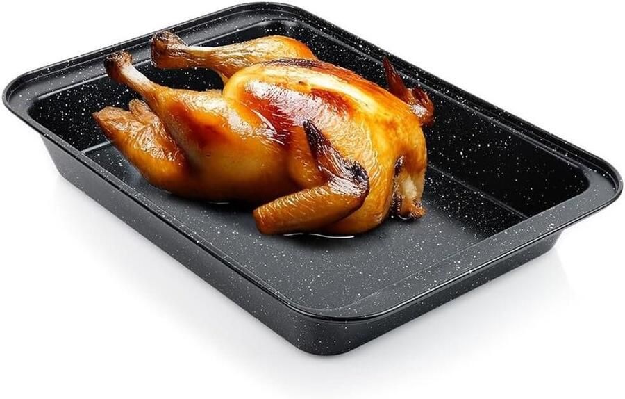 Bakplaat met Coating Ovenplaat Bakvorm Bakken van Gerechten Antiaanbak Granieten Laag
