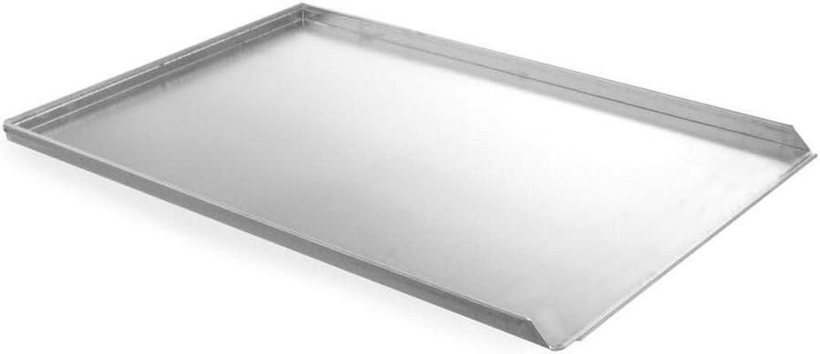 Bakplaat met randen Ovenplaat Oven gebruik Voorkomt vallen 60x40x2cm Aluminium