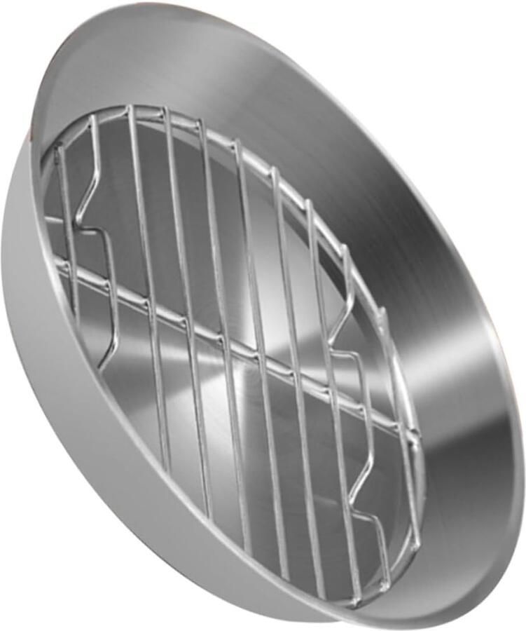 Bakplaat Met Rooster Braadslede Ovenpan Gezond Bakken Roestvrij Staal 16.7x16.7x3 cm Zilver