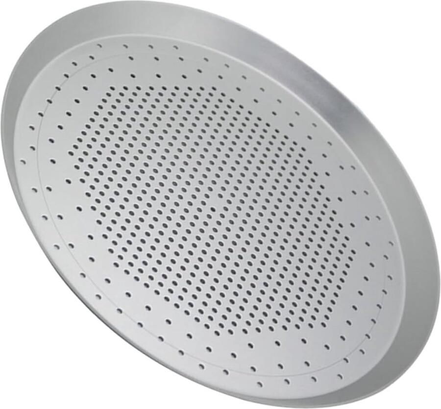 Bakplaat Niet Plakken Pizzablik Opbergbak Brood Kaas Serveren Aluminiumlegering Materiaal 215x19x2cm Zilver