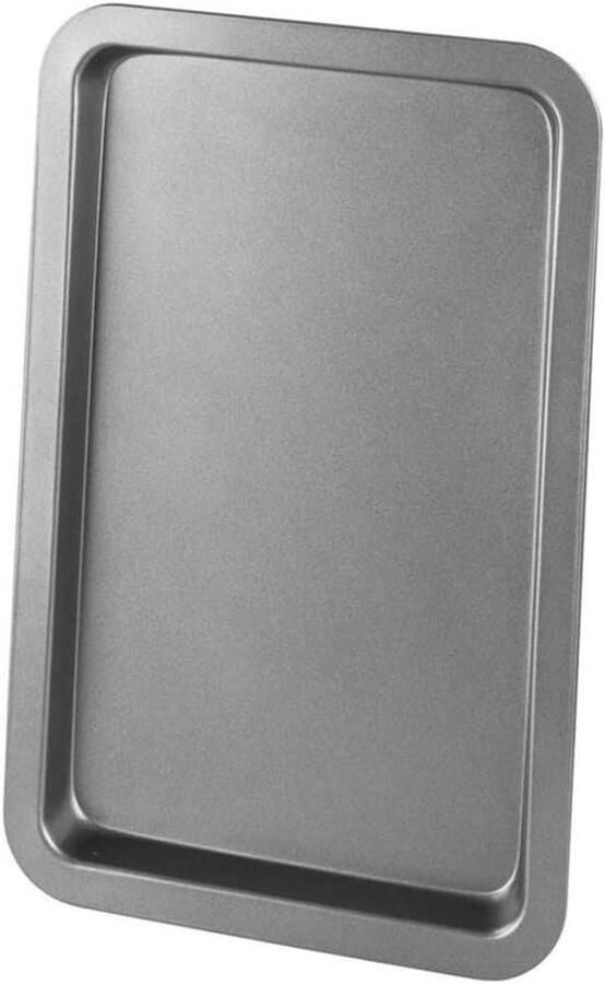 Bakplaat Nonstick Ovenplaat Grilplaat Bakken en Roosteren Vrij van PFAS PTFE BPA 30x18cm Grijs